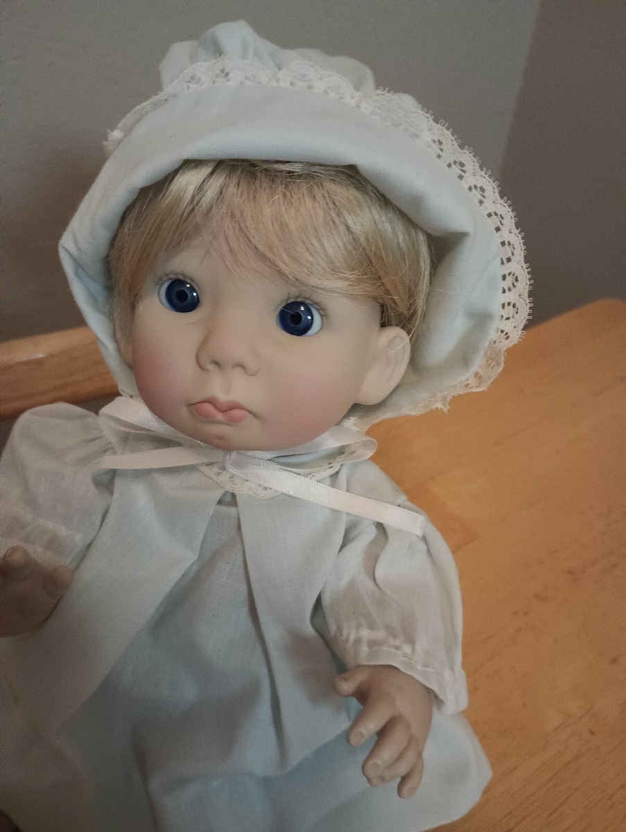 Vintage Lee Middleton Little Angel Vinyl Doll 100979 Signed Hair