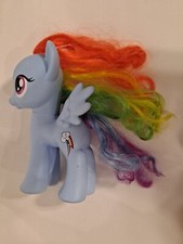 Used MY LITTLE PONY BLUE Rainbow Dash Mane very nice Cloud-Lightening Bolt