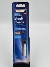 Easy Flex Charcoal Replacement Brush Heads by Walgreens, 2 pack brush heads