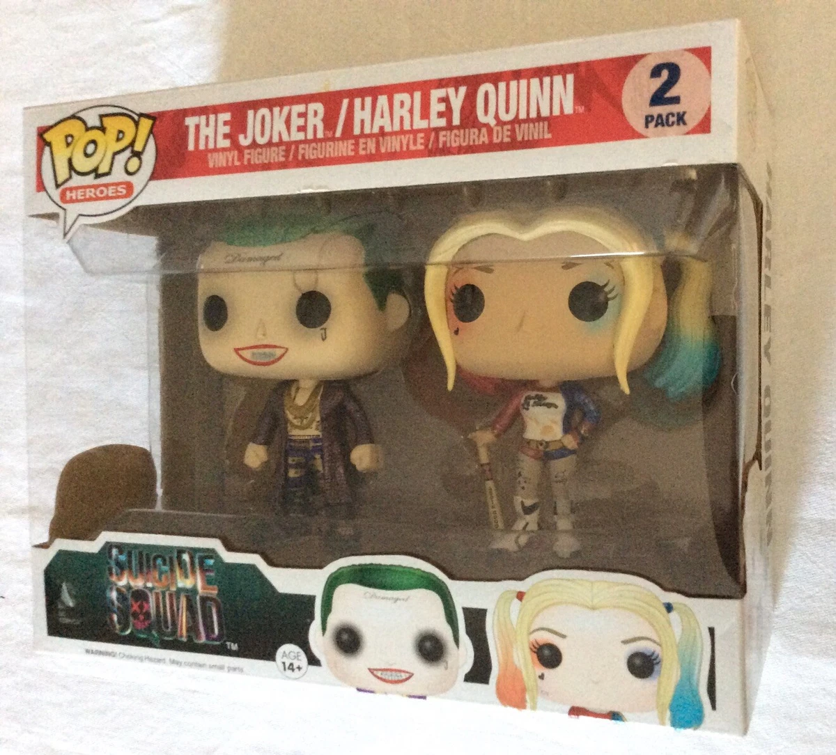 Funko pop joker best sale and harley quinn