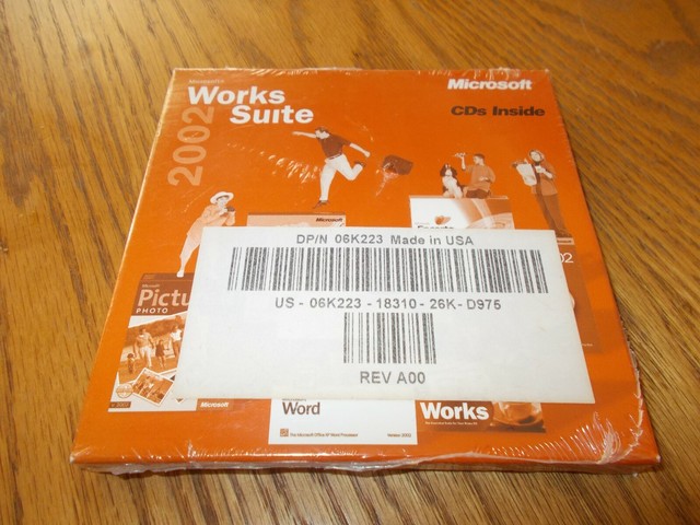 RZ MICROSOFT WORK SUITE 2002 NORTH AMERICA BRAND NEW SEALED RZ MICROSOFT WORK SUITE 2002 NORTH AMERICA BRAND NEW SEALED