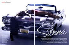 2007 Nick Knight Sienna Miller 8-page MAGAZINE EDITORIAL Starlet Glamour