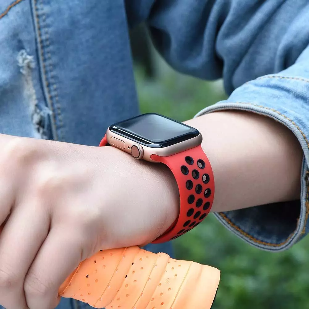 Red Apple Watch Band, Apple Watch Strap Red