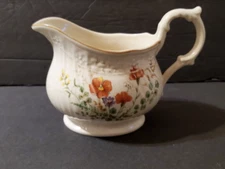 MIKASA Margaux Fine China Creamer or Small Gravy Boat #01006 - EUC