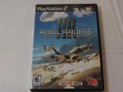 Rebel Raiders: Operation Nighthawk Sony PlayStation 2 PS2 2006 E10+ Everyone 10+