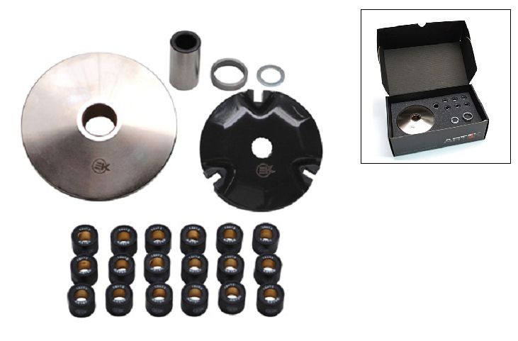 Variateur Artek K1 racing Yamaha Booster Spirit Nitro Ovetto 50 scooter