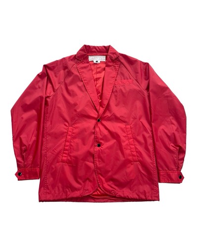 Giacca Coach Ganryu Comme Des Garçons SS16 Revers Nylon 100% Autentica Designer