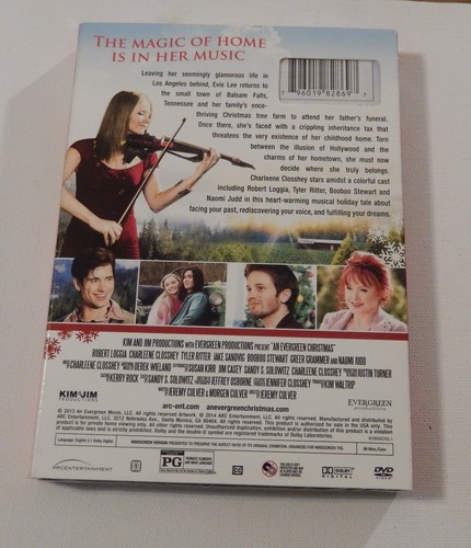 An Evergreen Christmas (DVD)-Brand New-Naomi Judd/Robert Loggia/Tyler Ritter. - Picture 2 of 4