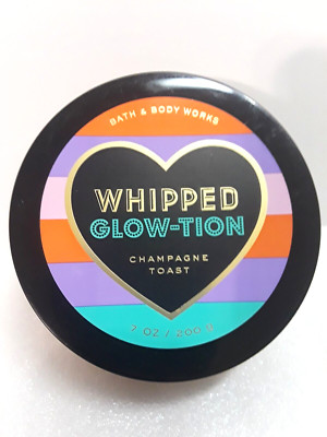 Bath & Body Works Champagne Toast Whipped Glow-Tion Butter 7oz New