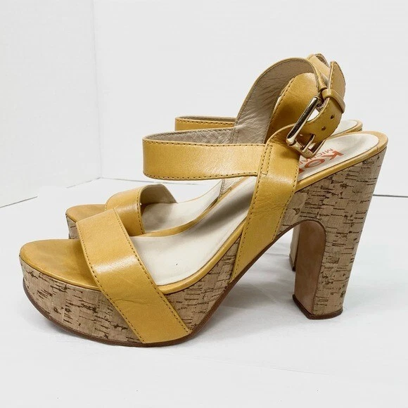 Yellow michael kors sandals deals