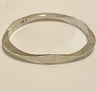 James Avery Retired Larger/Heavier Las Martilbalos Hammered Bangle Bracelet
