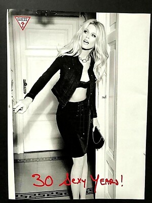 2012 Marie Claire Magazin Anzeige Claudia Schiffer Guess 30th Anniversary