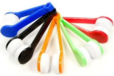 5Pcs Sun Glasses Eyeglass Cleaner Microfiber Cloth Lens Wipes Brush Cleaning Lot