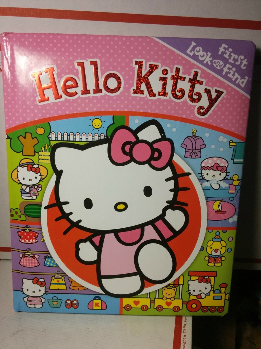 2013 Sanrio Hello Kitty & Friends Little First Look And Find Book
