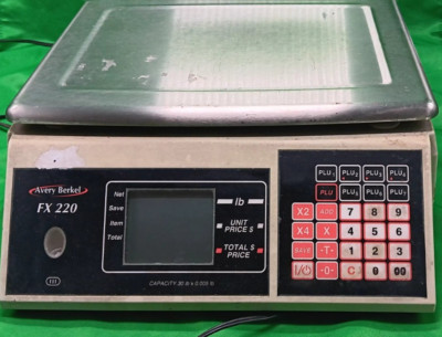 Avery Berkel FX 220 Food Deli Computing Scale Tested Working 30LB Dairy Produce