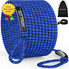 60ft Boat Tow Rope For Tubing 1 To 4 Person Heavy Duty Floating Watersports Rope