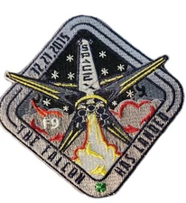 Authentic SPACEX - THE FALCON HAS LANDED - 12-21-2015 - FALCON 9 SPACE PATCH