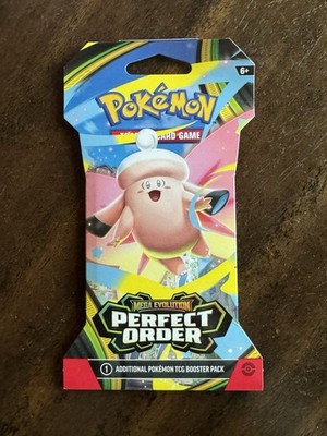 Pokemon Perfect Order  Booster Pack