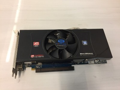 Sapphire ATI Radeon HD 4870 1GB GDDR5 PCI Express Dual DVI TVO Graphics Card