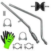 Auspuff Abgasrohr FüR Toyota Aygo 1 I B1 FließHeck 1.4 D (2005-2010)