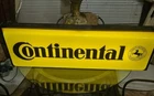 🇺🇸Vintage Continental Tire Sign Two Sided Light Up Hanging Sign 37"x12"x5"🇺🇸