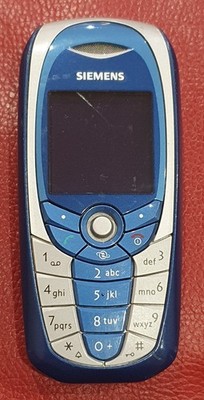 Siemens C65 blau Handy UNGETESTET OHNE AKKU