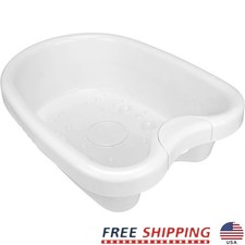 Ergonomic Foot Basin Ionic Detox Therapy Heavy Duty Soaking Tub Massage New