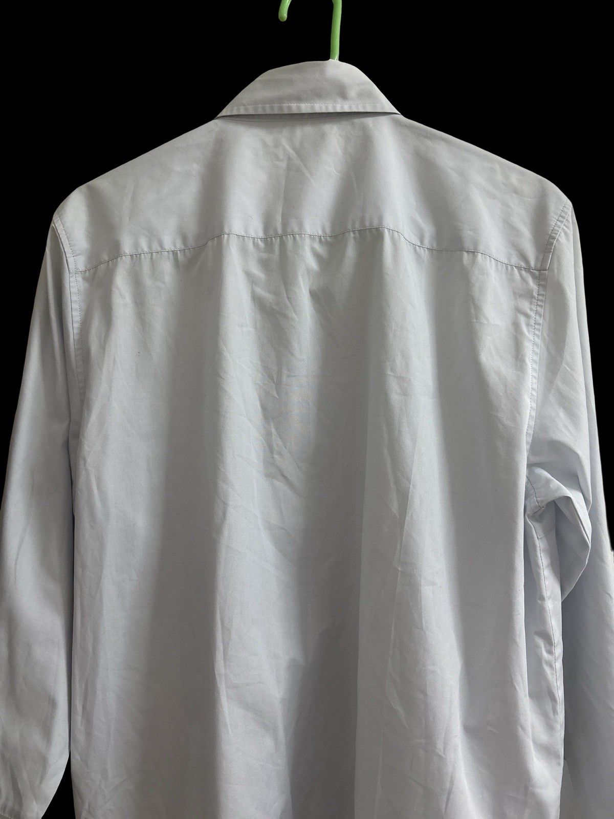 Levi's Mens Shirt Size M Light Blue Regular Fit Long Sleeve Casual Shirt image 6