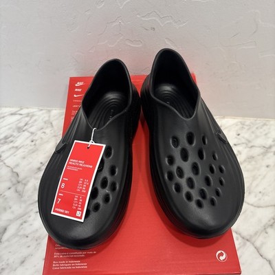 Nike ReactX Rejuven8 Triple Black clog slide HV5062-001 Women size