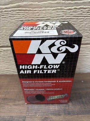 K&N Engineering RC-2900 Universal Oval Replacement Part Air Filter - Chrome End