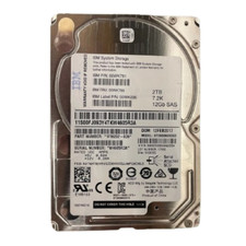 IBM Lenovo 2TB 7.2K SAS 12Gb/s 2.5" SFF Enterprise HDD 00WK780 00WK781