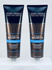 John Frieda Brilliant Brunette Colour Protecting Shampoo 8.45 oz Set of 2