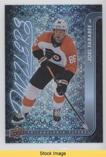 2024-25 Upper Deck Series 1 Dazzlers Blue Joel Farabee #DZ-5 READ 3d2