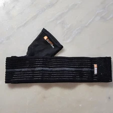 Shock Doctor B45 Ankle Sleeve with Compression Wrap Support Adjustable Black