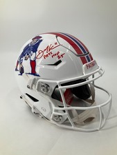 JULIAN EDELMAN NEW ENGLAND PATRIOTS SIGNED SPEED FLEX AUTHENTIC HELMET JSA COA