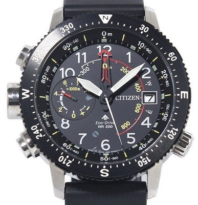 Citizen Promaster BN4044 23E Uhr Herren Edelstahl Eco Drive Armbanduhr