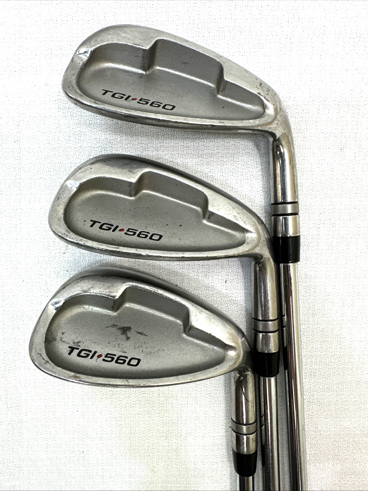 Golfsmith TGI•560 Irons 5-9 + PW & SW Steel TT Lite XL Regular Flex Shafts