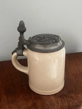 Old Beer Stein Kapuzinerbräu Kulmbach Kulmbacher kapuziner Brauereikrug Bierkrug