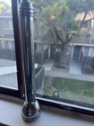 VTG Crown Bullet Shaped Flashlight Silver Metal Japan Torch Light Collectible — photo 2