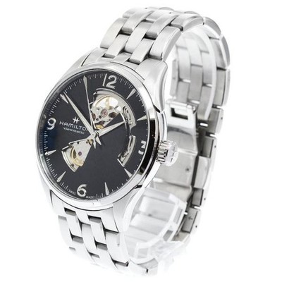 Hamilton Jazzmaster Viewmatic H327050 42mm SS Black Dial Automatic Watch #C11308