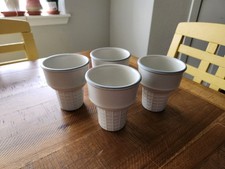 Vintage Pfaltzgraff Heirloom Set of 4 Ice Cre...