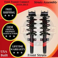 Monroe OEM Front Struts For 2010-2013 Ford Transit Connect Lifetime Warranty