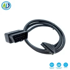 OBD2 Adapters for 16Pin to 10Pin Connector Cable for PT30 ELD Logbook,HeavyDuty