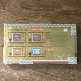 Nintendo Game & Watch Super Mario Bros. Color Screen Handheld Game w/ Box