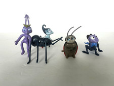 4 Vintage Disney McDonald's Happy Meal Toys. A Bug's Life