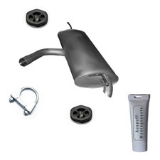 Endschalldämpfer Auspuff für Seat Leon 5F1 SC Schrägheck Coupe NEU+Zubehör