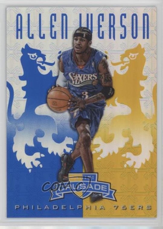2012-13 Panini Crusade Crusade Blue Allen Iverson #89 HOF