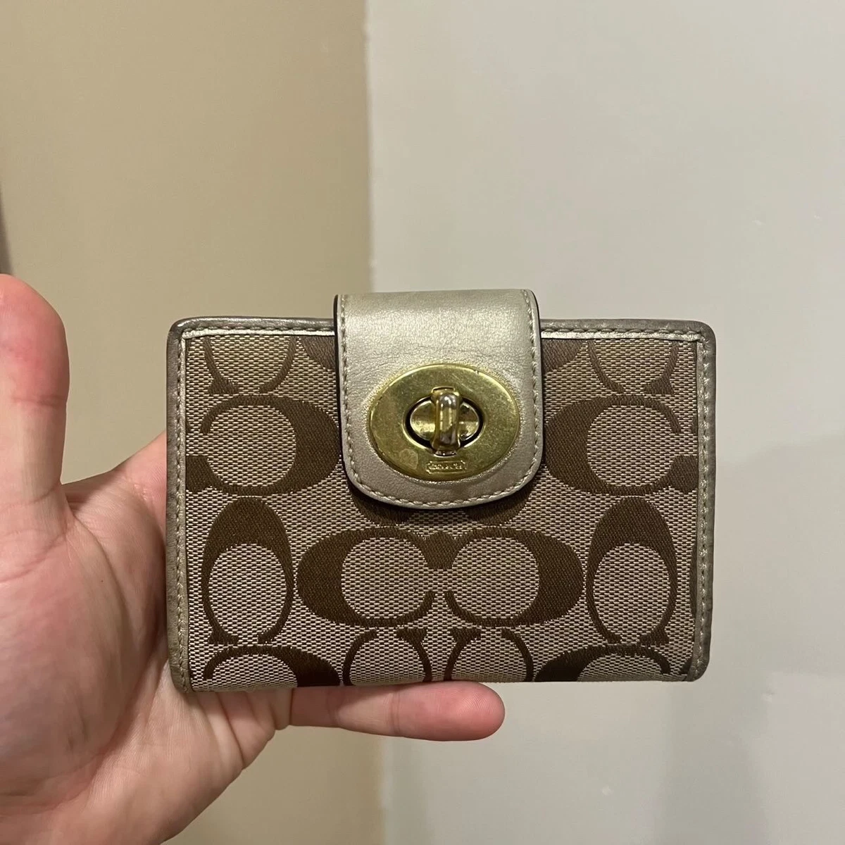 Coach Turnlock Wallet | eBay