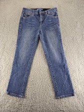 Democracy AB Solution Jeans Size 4 28x24.5 B1784NPF8 Stretch Straight Leg
