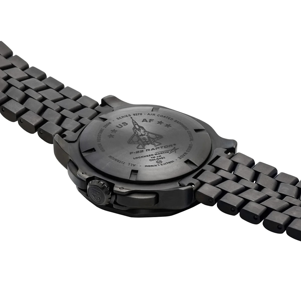 Luminox F-22 RAPTOR™ Titanium 9270 Series Pilot Watch, 44 mm ( XA